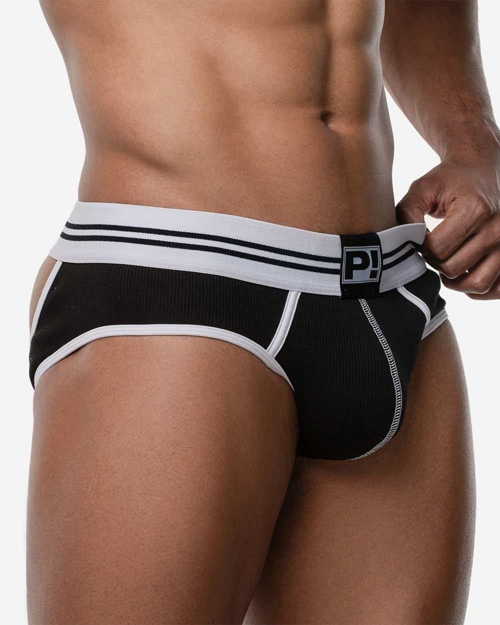 Round2 Black Backless Brief