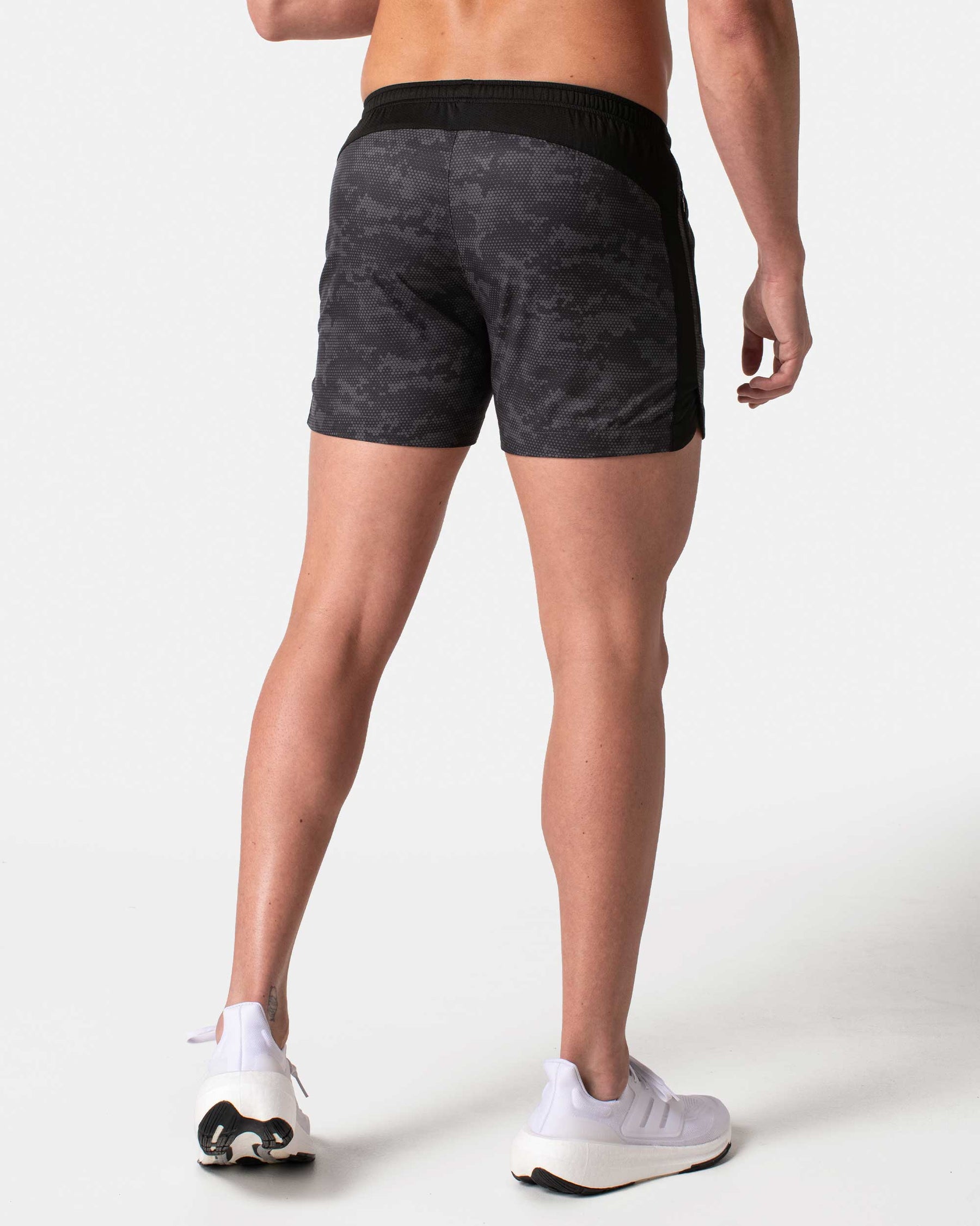 Sport Training 4.5" Shorts - Black Camo