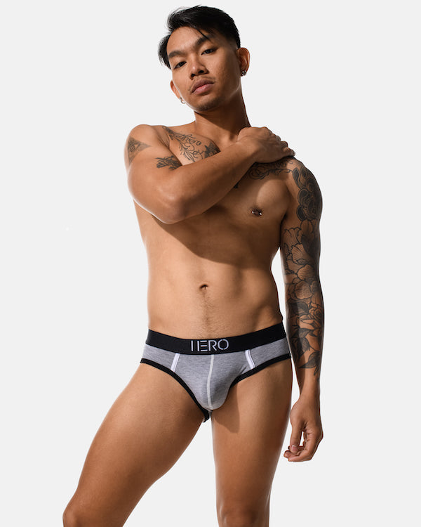 Brave Enhancing Brief 2 Pack - Blue & Grey