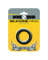 Boneyard Silicone Ring 40mm Black