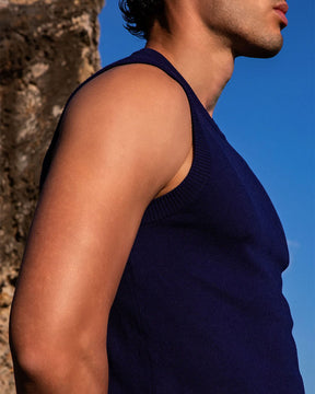 Sapphire Knit Vest
