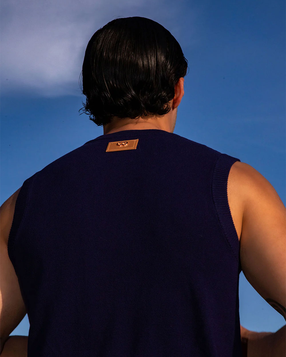 Sapphire Knit Vest
