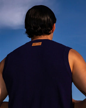 Sapphire Knit Vest