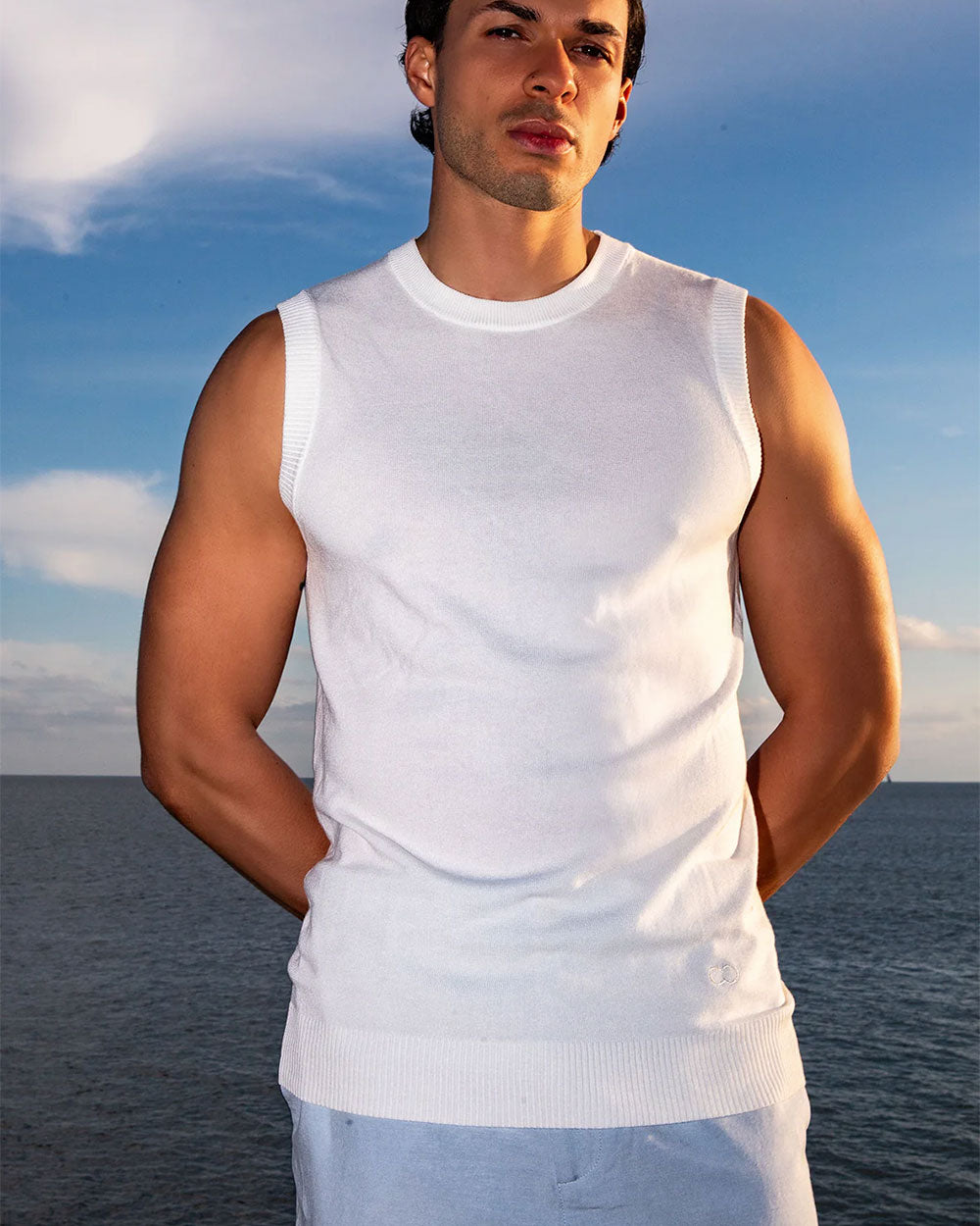 Sapphire Knit Vest