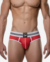 Round2 Red Backless Brief