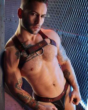 Afterhours Bulldog Harness - Fire