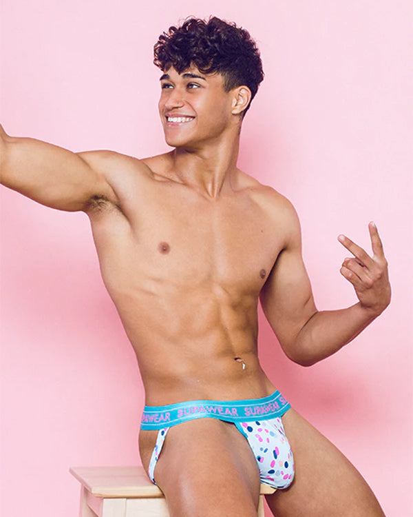 Sprint Jockstrap - Ditsy Dots