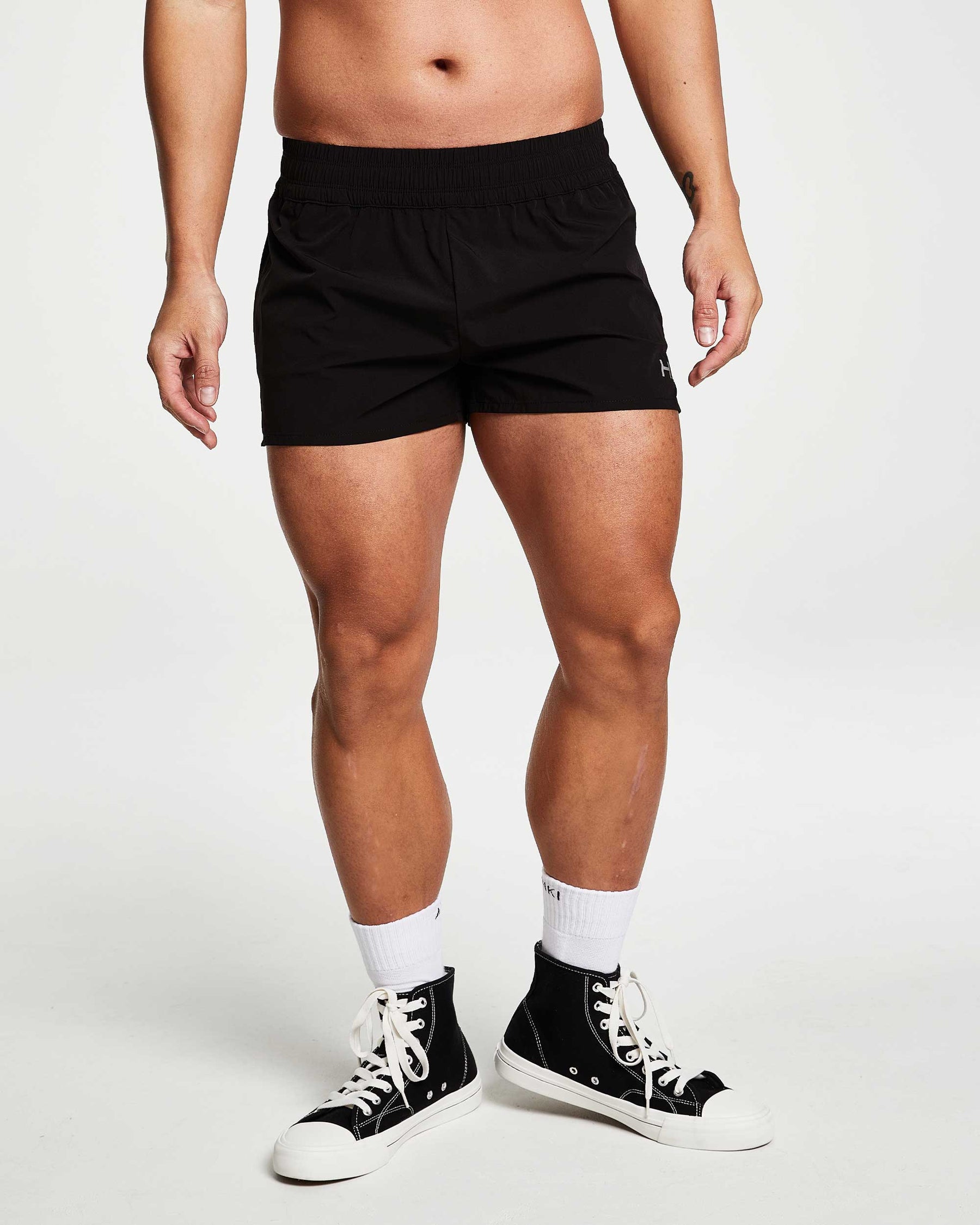 Move 3 Running Short - Black