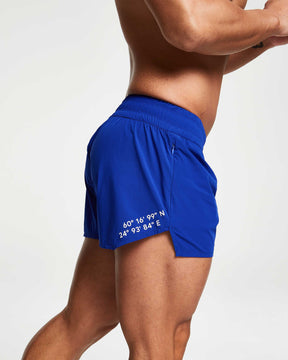 Move 3" Running Short - Helsinki Blue