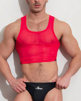 NRG Mesh Crop Top